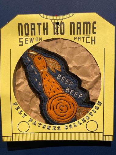 North No Name　FELT PATCH (BEEP BEEP)