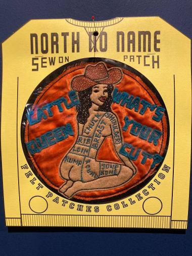 North No Name　FELT PATCH (CATTLE QUEEN)