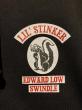 EDWARD LOW ”LIL’ STINKER” ZIP SWEAT PARKA (BLACK)