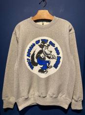 EDWARD LOW / ”BIG BAD SWINDLE” SWEAT (GRAY)