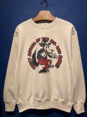 EDWARD LOW / ”BIG BAD SWINDLE” SWEAT (BEIGE)