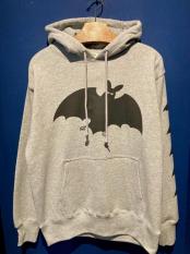 EDWARD LOW ”Bats” SWEAT PARKA (GRAY)