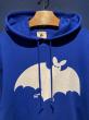 EDWARD LOW ”Bats” SWEAT PARKA (BLUE)