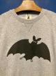 EDWARD LOW ”Bats” SWEAT (GRAY)