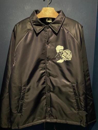 EDWARD LOW×Fz ”Cabaret” COACH JACKET (NAVY)