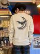 EDWARD LOW ”Crescent Moon” SWEAT (NATURAL)